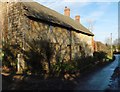 Thatched cottage on Hollow Lane