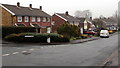 Houses on the north side of Larch Grove, Malpas, Newport