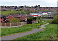 Path next to the Stourbridge Canal