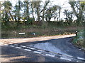 The Levallyreagh Road junction on Clonallon Road