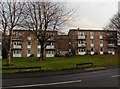 Apartment blocks on the A358, Chard