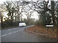 Church Lane at the junction of Rook Lane