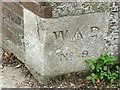 War Department boundary stone, Walmer Castle