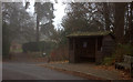 Bus shelter at Gomshall