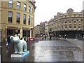 NZ2464 : Great North Snowdog Rosa Canina, Blackett Street, Newcastle upon Tyne by Graham Robson