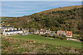 SY8279 : Lulworth Cove village by Ian Capper