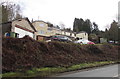 Houses above the east side of Drybrook Road, Drybrook