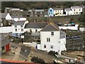 Portloe: slipway, hotel and houses