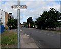 Turn left ahead for Ty Glas station, Cardiff