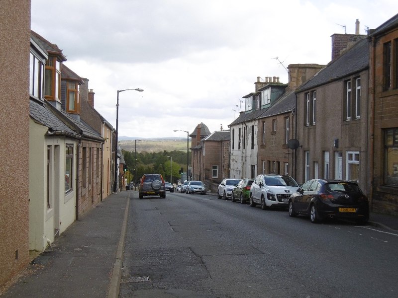 Main Street, Auchinleck © Richard Webb :: Geograph Britain and Ireland