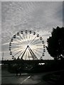 SZ0890 : Bournemouth: big wheel under an interesting sky by Chris Downer