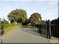 NZ3755 : Entrance to the cemetery by Robert Graham