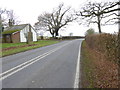 Public footpath crosses Steyning Road