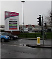 Harlech Retail Park nameboard, Newport