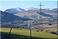 NN8147 : Power line above Strath Tay by Jim Barton