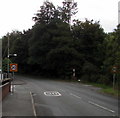 Start of the 30 zone on the B5101 near Brymbo