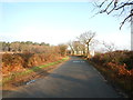 Minor Road towards Hollesley