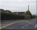 Bus stop and shelter in Newport