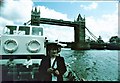 TQ3380 : Tower Bridge 1984 from River Thames by Nick Goodey