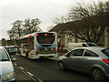 Number 30 bus on Fink Hill, Horsforth