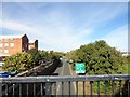 View north from the Coronation Road footbridge