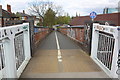 SP3278 : Footbridge over railway heading towards Grosvenor Road by Roger Templeman