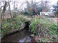 SX8077 : Templer Way bridge over Bovey Pottery Leat by David Smith