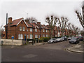 Housing terrace, Kenwood Road, Highgate