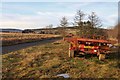 Farm trailer at Balwearie