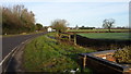 The approach to Bulkington from Shilton