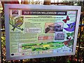 Information Board at Old Station Millennium Green