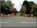 Entrance to Brookside Farm, Stapeley