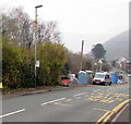 Temporary bus stop, Twyncarn Road, Pontywaun