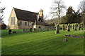 Dunstall parish hall and churchyard