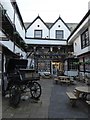 Galleried courtyard of the New Inn, Gloucester