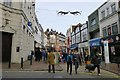 Shoppers on Old Christchurch Road