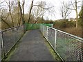 Footbridge crossing Carrant Brook