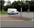 Pilkington Automotive Glass van enters Cwmbran Drive, Cwmbran