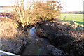 Stream by the track to the sewage works