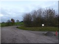 Access road to Beard Hill Farm