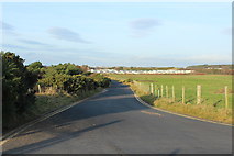 NS3427 : Road to Prestwick Holiday Park by Billy McCrorie