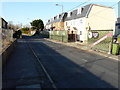 Houses under construction, Lydd Road