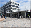 Northern entrance to Southampton Central railway station