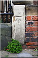 Benchmark on Barnbygate Methodist Church