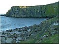 NU2522 : Castle Point, Dunstanburgh by Alan Murray-Rust