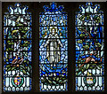 SK9227 : East window, Ss Andrew & Mary church, Stoke Rochford by Julian P Guffogg