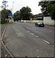 Parking space for long or slow vehicles, London Road, Nantwich