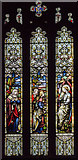 SK9227 : Stained glass window, Ss Andrew & Mary church, Stoke Rochford by Julian P Guffogg