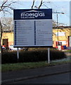 Maesglas Industrial Estate nameboard, Greenwich Road, Newport