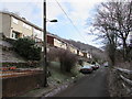 Houses above Nantcarn Road, Cwmcarn